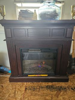 Fireplace electric heater