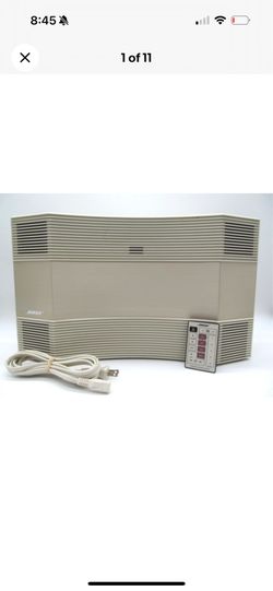 Bose wave cd am/fm all in one w/original remote gold hifi excellent