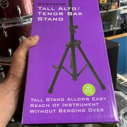 SXS7401BTall Alto/Tenor Saxophone Stand