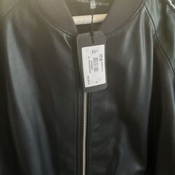 Men’s XL Leather Armani Exchange Jacket
