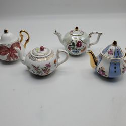Antique Asian Inspired Tea Pots