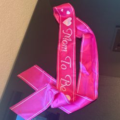 Mom To Be  sash 