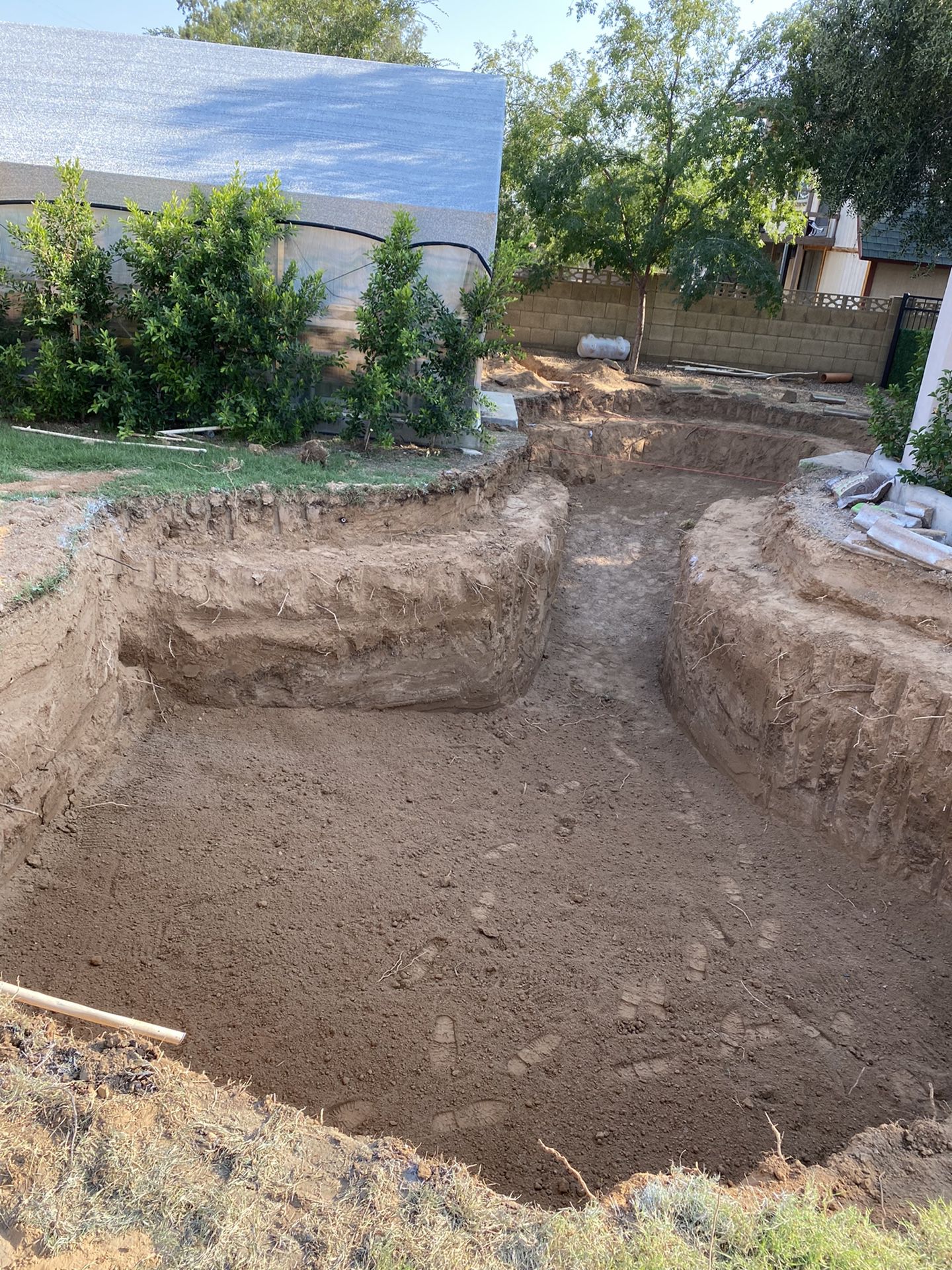 Excavation ,pool , Electrical & More 