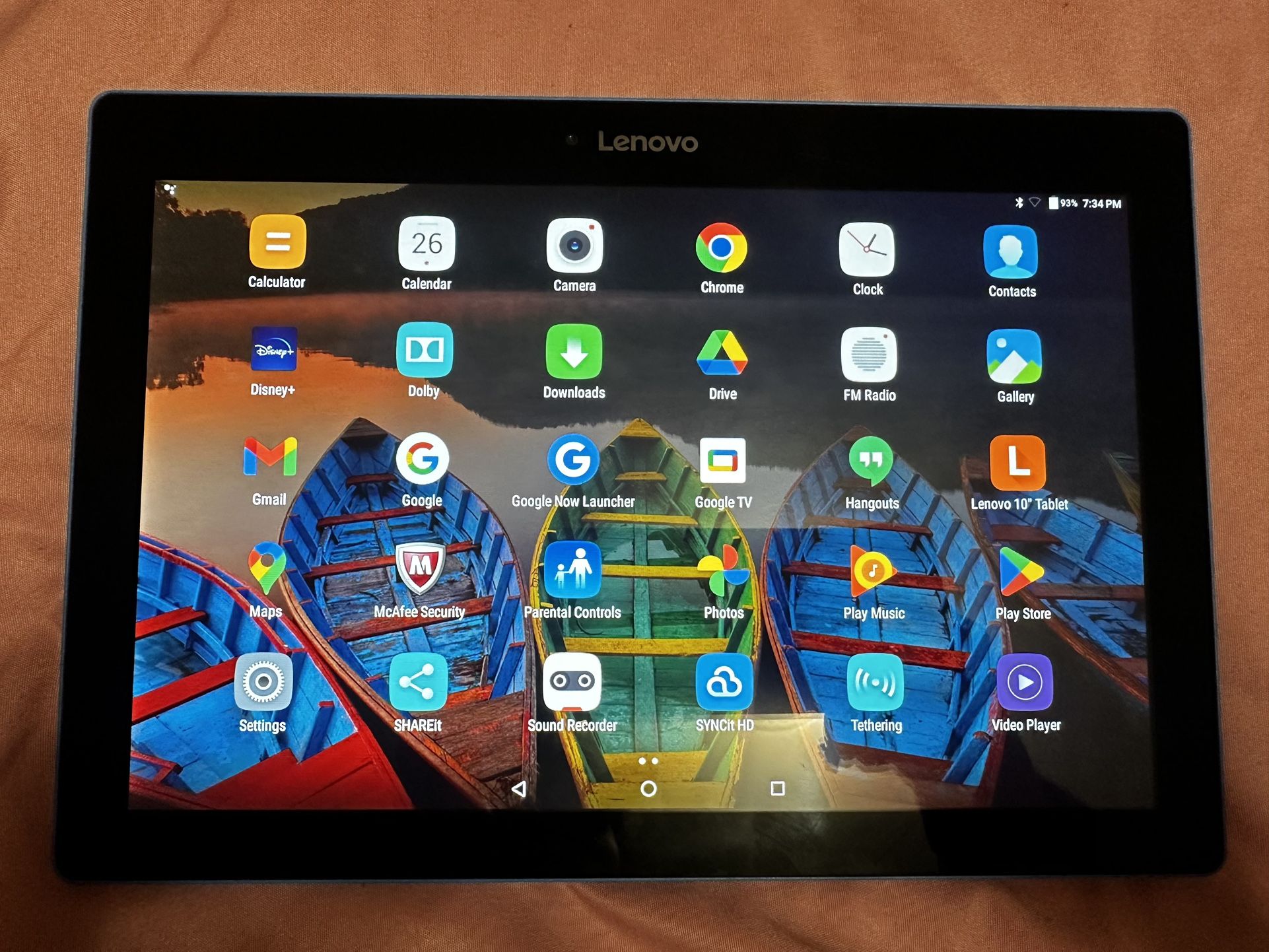 Lenovo 10” Tablet