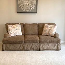 Couch / Sofa + Ottoman (High Point, NC made)