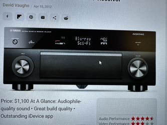 Yamaha RX-A1010 Aventage Receiver With 110 W/channel And 3D Passthrough