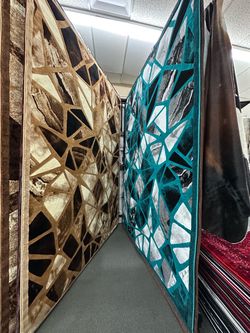 Abstract Geometric Area Rugs
