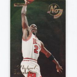 1995 SKYBOX E-XL NO BOUNDARIES #1 MICHAEL JORDAN 