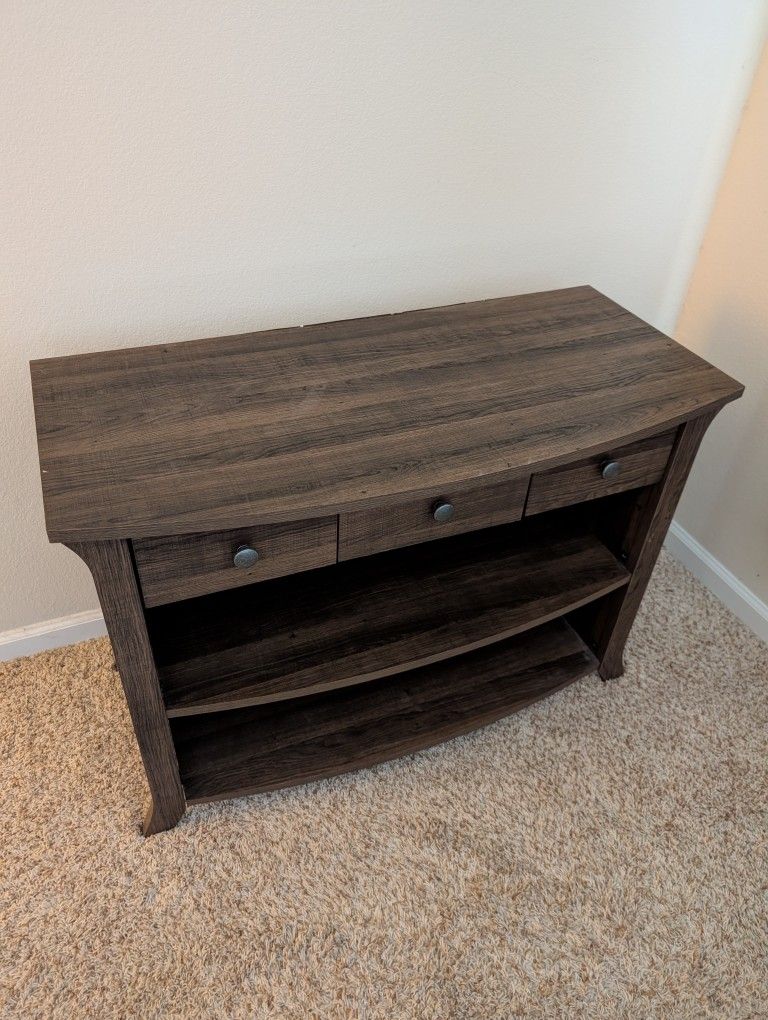 TV Stand With Drawers And Shelves