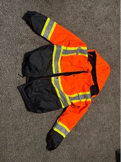 Black, orange and yellow Xl