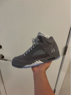 Jordan 5 wolf grey