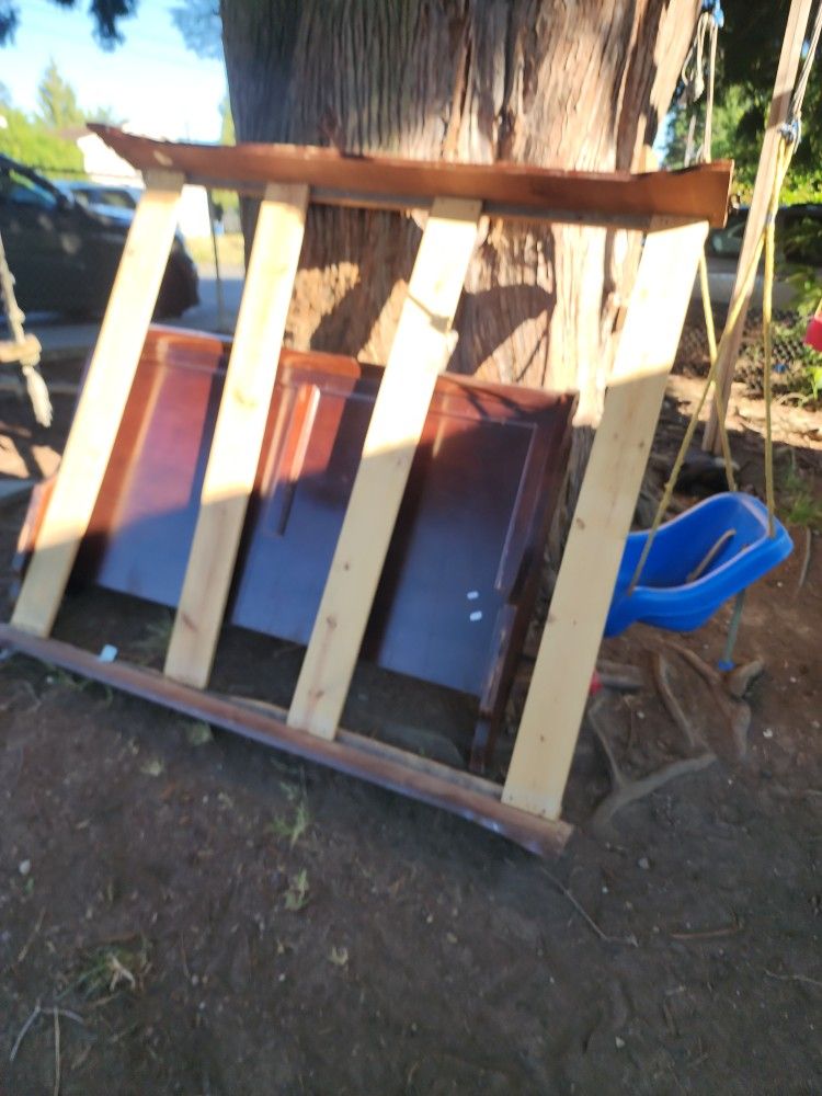 Queen Bed Frame $50