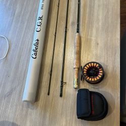 4.5 Redington Zero Fly Reel White River Fly Shop® CGR Fiberglass Fly Rod 7’ With 