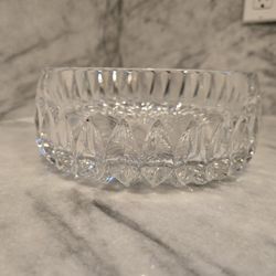 Vintage Cut Crystal Marquis by Waterford "Brennan" 8.5" Crystal Bowl