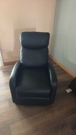 Recliner easy push
