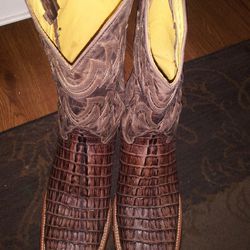 Cody James Men's Exotic Caiman Tail Boots