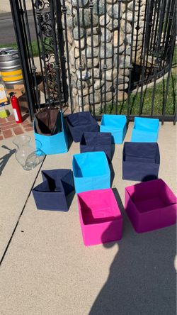 Storage shelf boxes