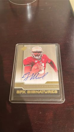 E.J. Manuel 2013 SPX Signature Autograph Trading Card