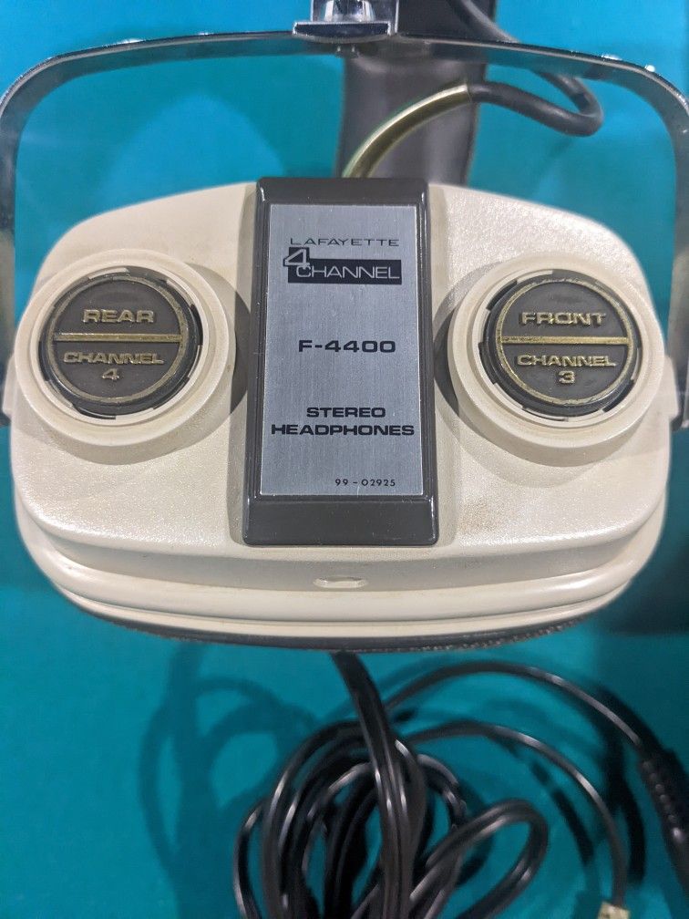Rare 4 Channel Headphones