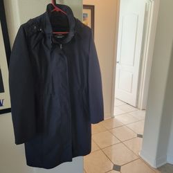 Lands End, waterproof/ lined coat size 10/12