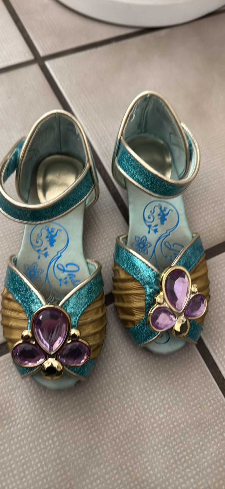 Toddler Princess Jasmine Dress Up Shoes