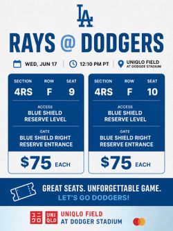Dodgers Tickets