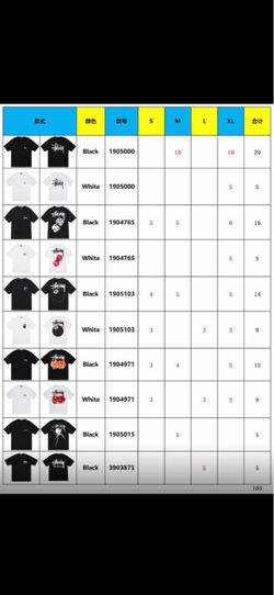 Stussy T Shirts $35 each