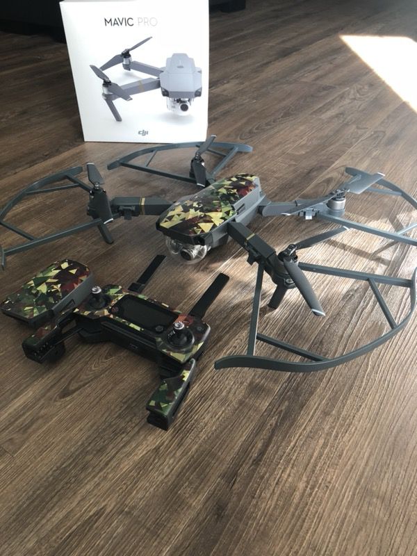 DJI Mavic Pro with Extra battery and Propeller Bumpers