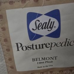 Queen Sealy Mattress And Box Spring