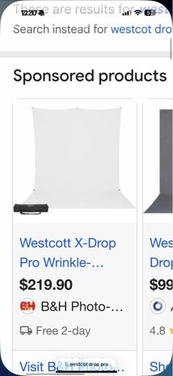 Westcott X- drop
