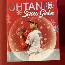 Shohei Ohtani Snow Globe