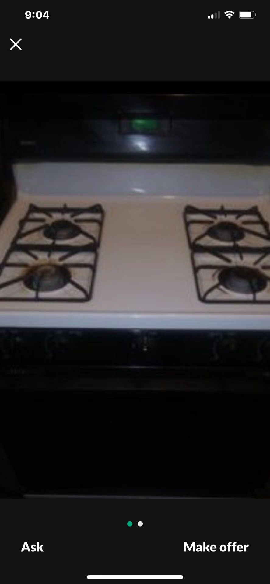 Kenmore Gas Stove