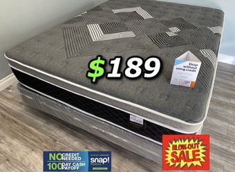 Queen Oasis Thermal Comfort Europillow Top 12inch Matres!!