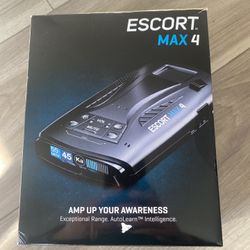 Escort Max 4 Radar Detector Police 