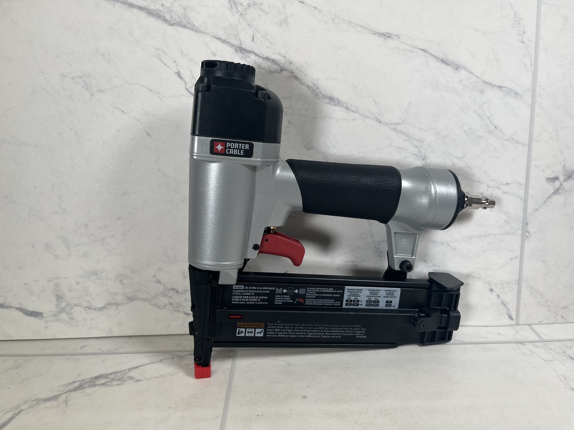 Porter Cable 18 Gauge Brad Nailer Bn200sb (A1G005957)