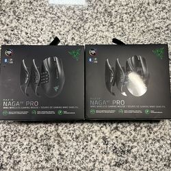 RAZER NAGA V2 PRO MMO WIRELESS GAMING MOUSE
