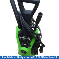 Portland 63254 Green Corded Pressure Washer