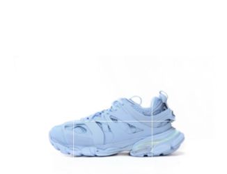 baby blue track runners