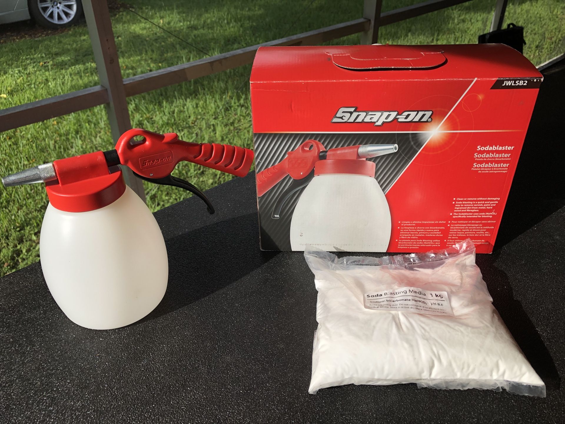 Snap-On soda blaster (new)