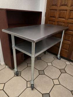 Stainless steel table rolling