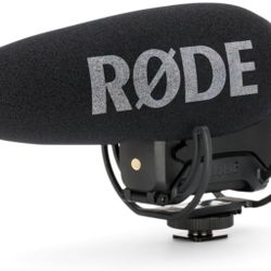New Rode Video Mic Pro+ Camera Mount Shotgun Microphone