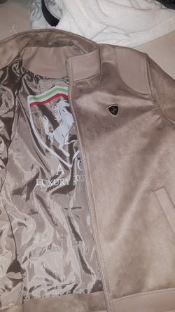 Luxury collections suede and leather jacket brand new