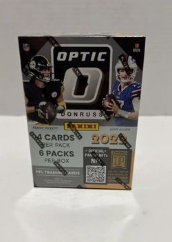  2022 Panini Donruss Optic NFL Fanatics Exclusive Blaster Box
