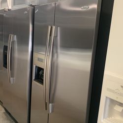 Refrigerator Side By Side Excellent For Home And Gardens 