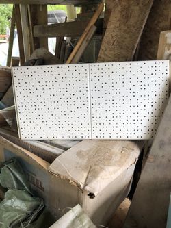 New old stock metal acoustic panels