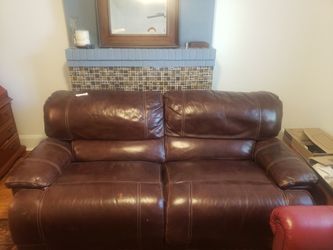 Leather Couch