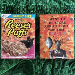 Travis Scott Reeses Puffs Unopened