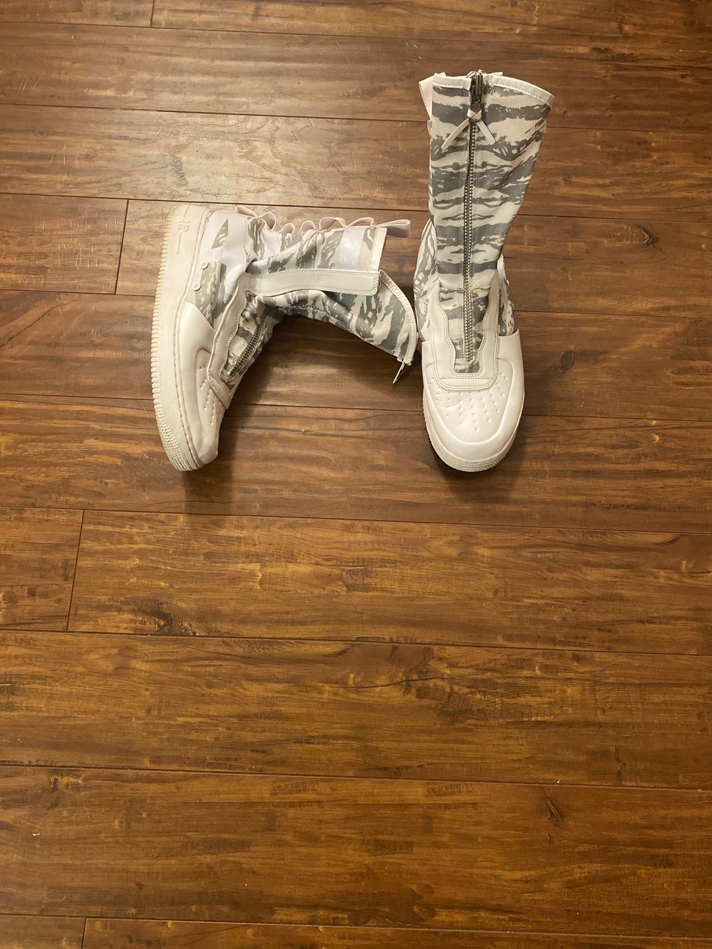 Nike SF Air Force 1 High “Winter Camo” Sneakers, Size: 11