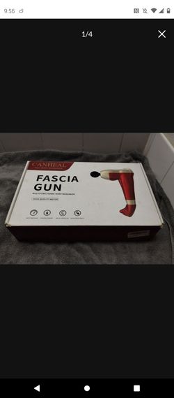 Deep Tissue Massage Gun, Deep Muscle Fascia Massager, CANHEAL Upgrade Hand-Shape Percussion Muscle Massage Gun