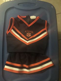 Auburn cheerleader outfit